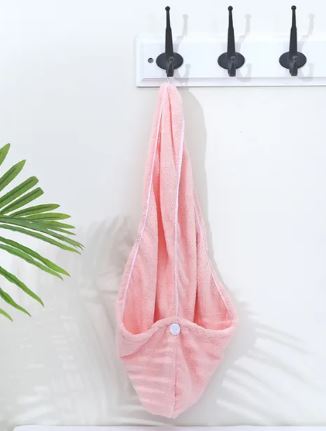 Absorbent Quick Drying Hair Towel - Ecosilk Beauty