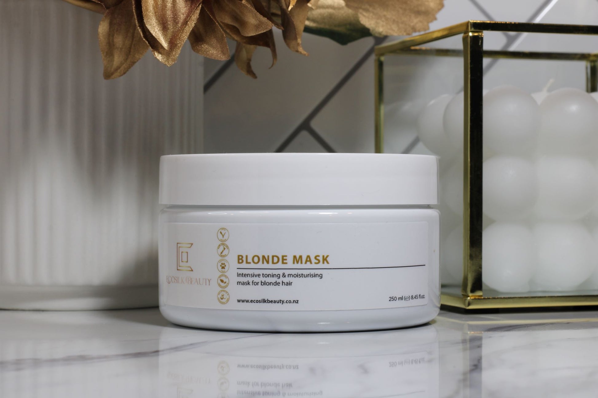 Ecosilk Blonde Mask - Ecosilk Beauty