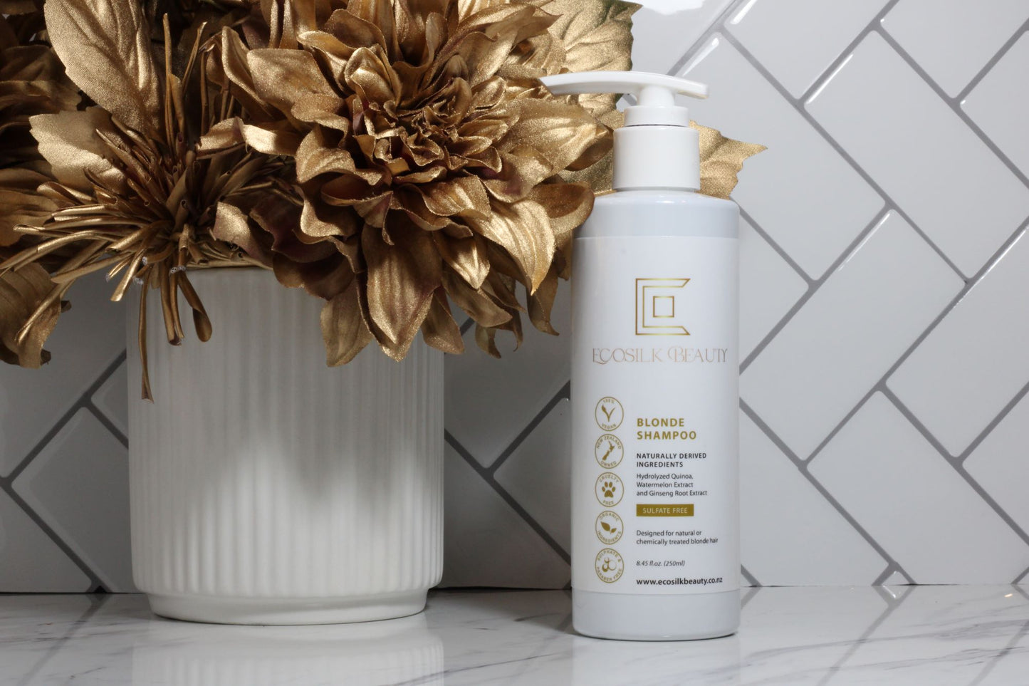 Ecosilk Blonde Shampoo - Ecosilk Beauty