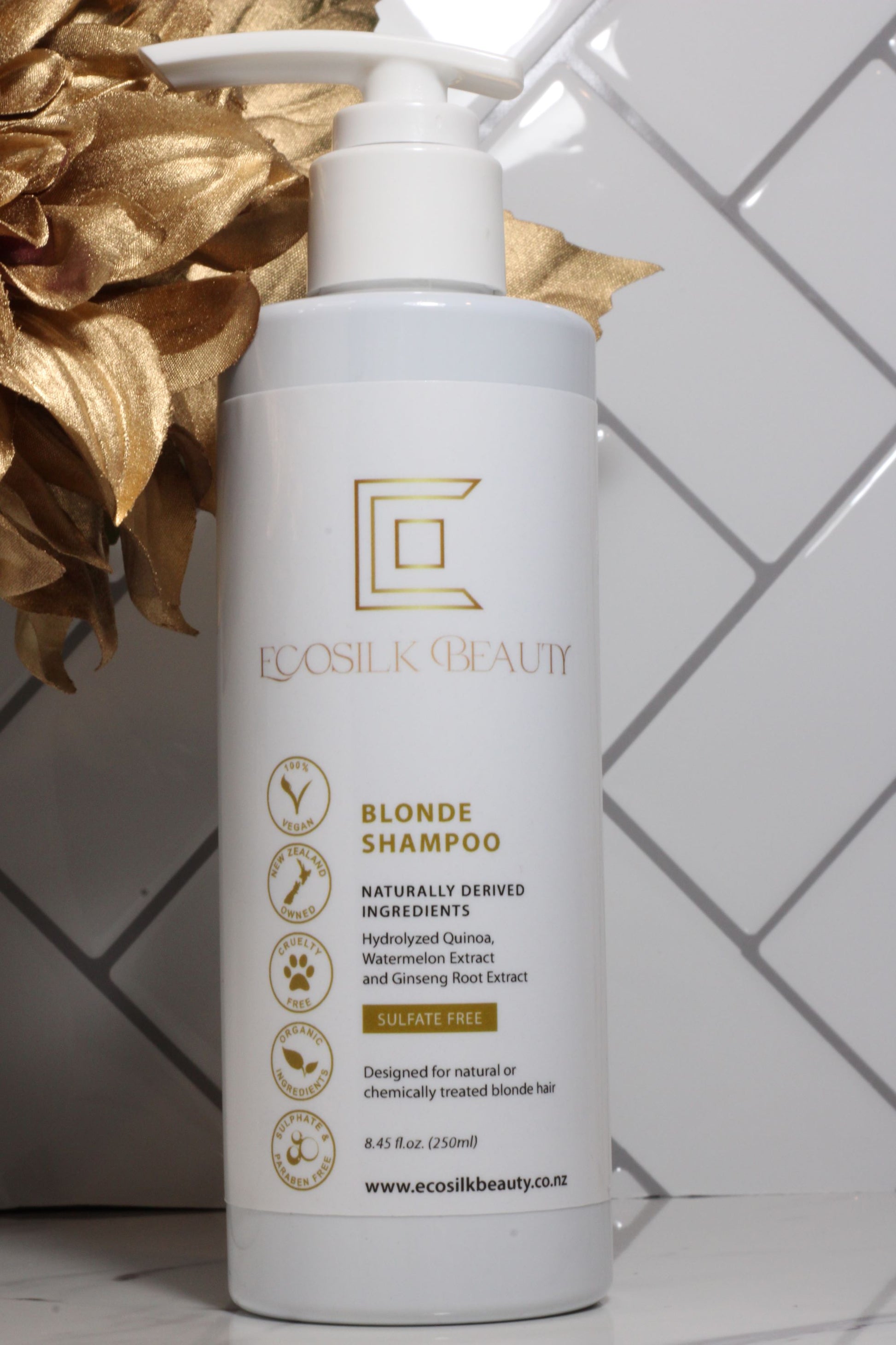 Ecosilk Blonde Shampoo - Ecosilk Beauty