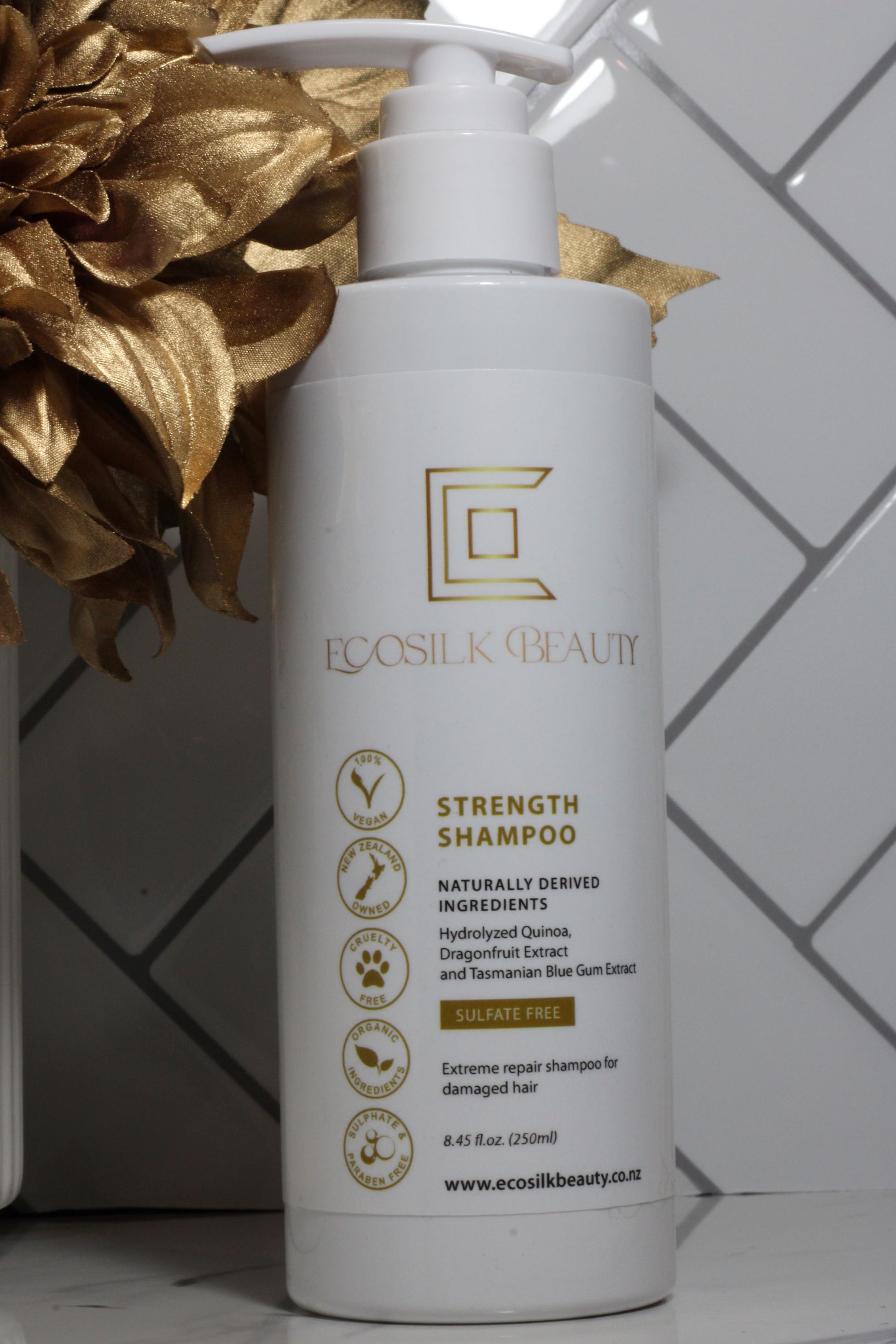 Ecosilk Strength Shampoo - Ecosilk Beauty